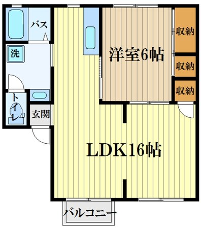 メゾンサンライズの物件間取画像